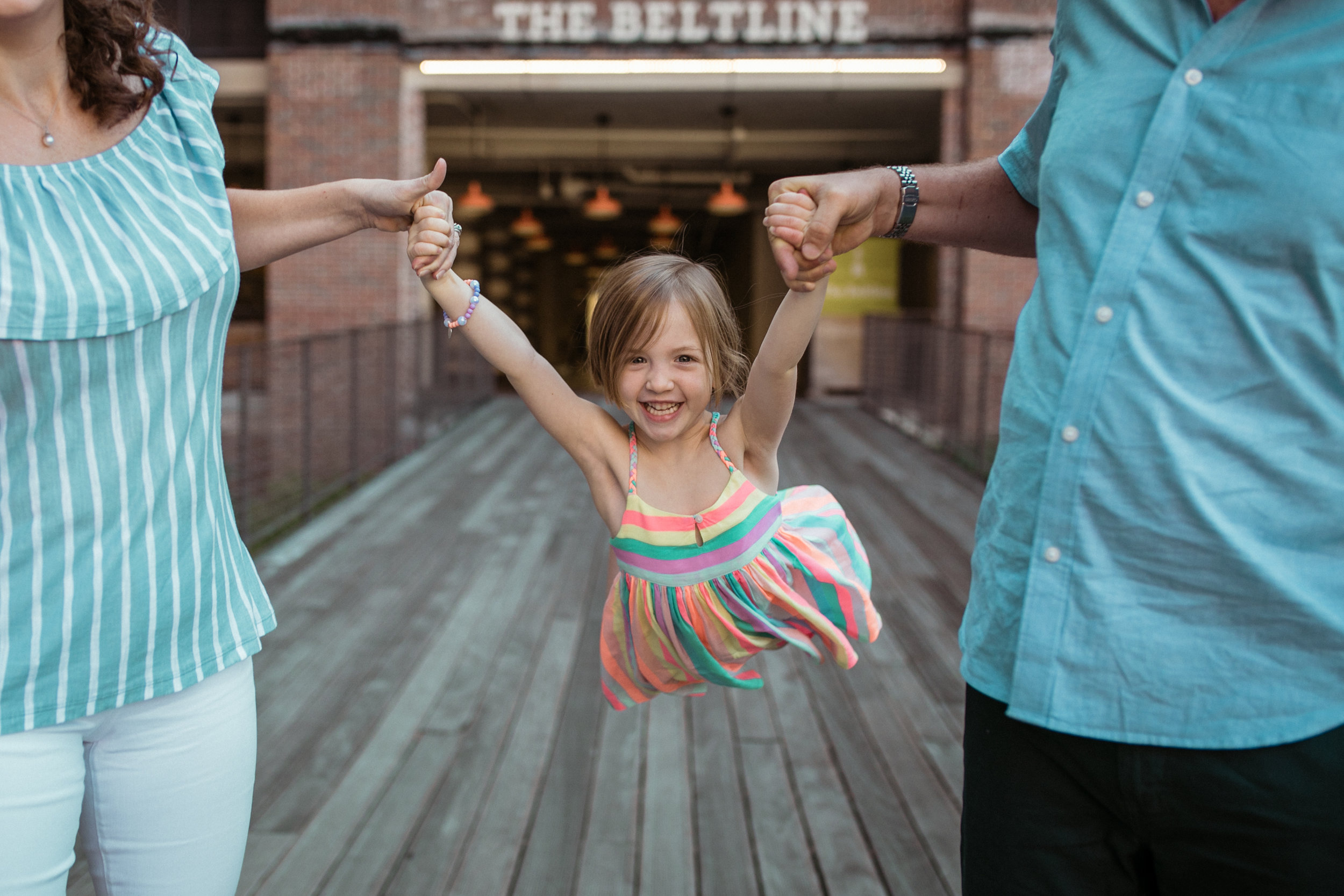 ponce city market family session