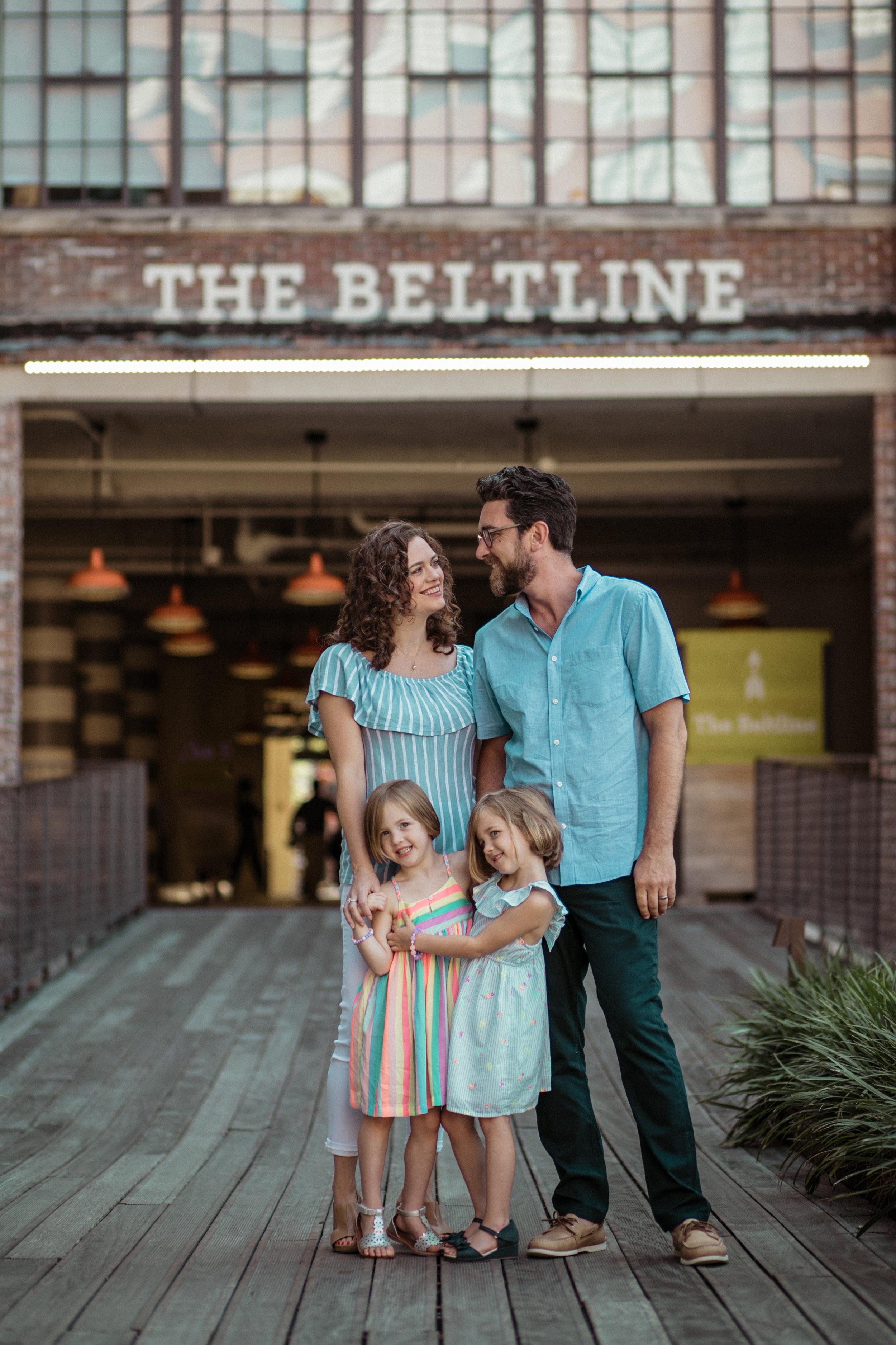 ponce city market family session