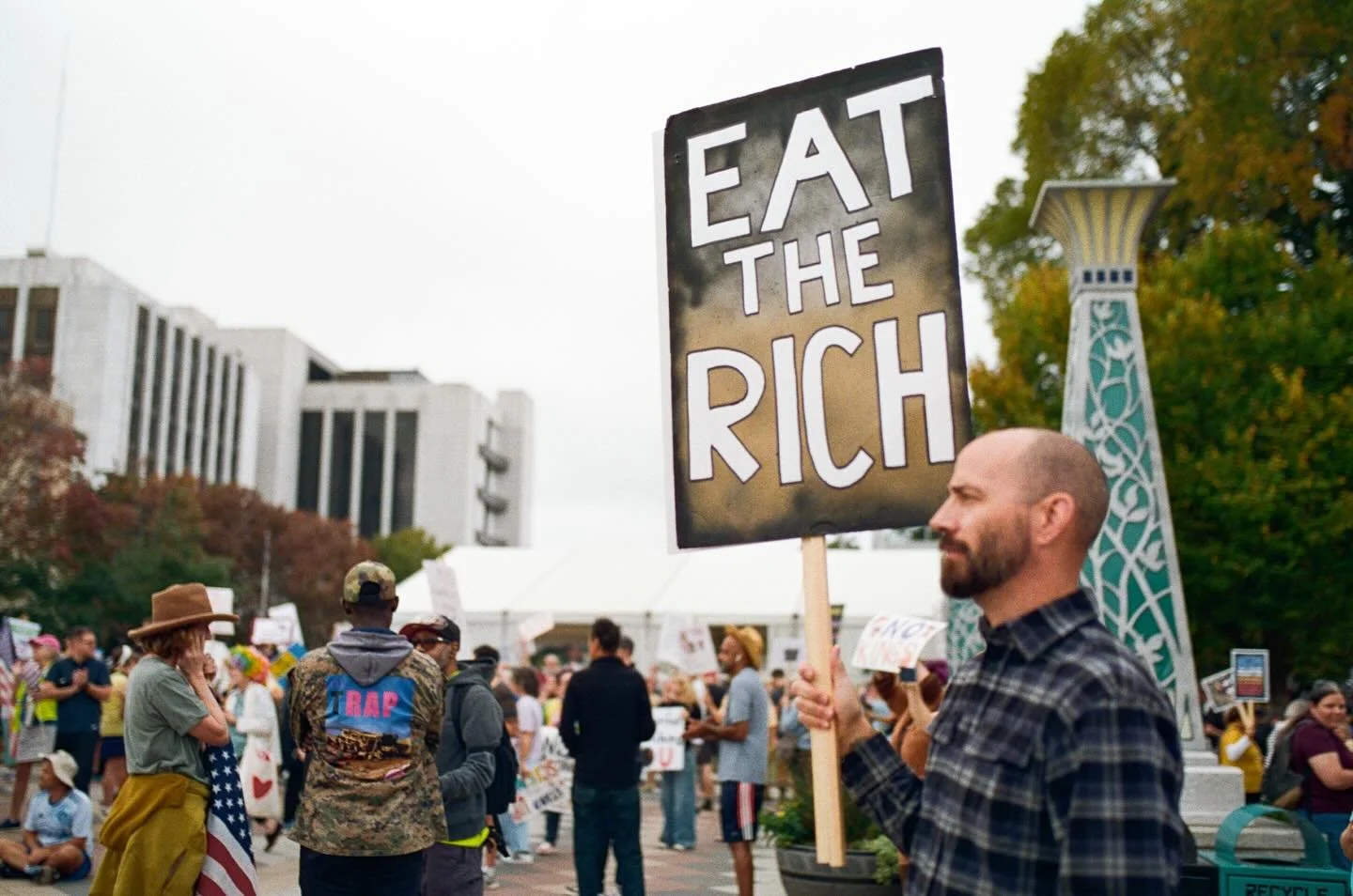 In honor of some big wins across the country, here&rsquo;s a few pics from the No Kings protest a few weeks back. It&rsquo;s been nice to feel a little hope this morning!