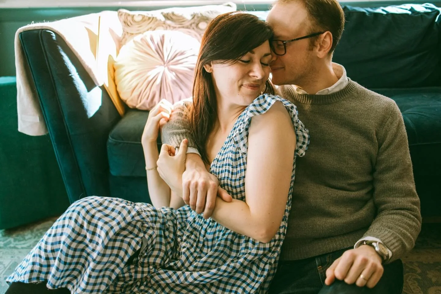 A few snaps of just mom + dad before the toddler body slam💛