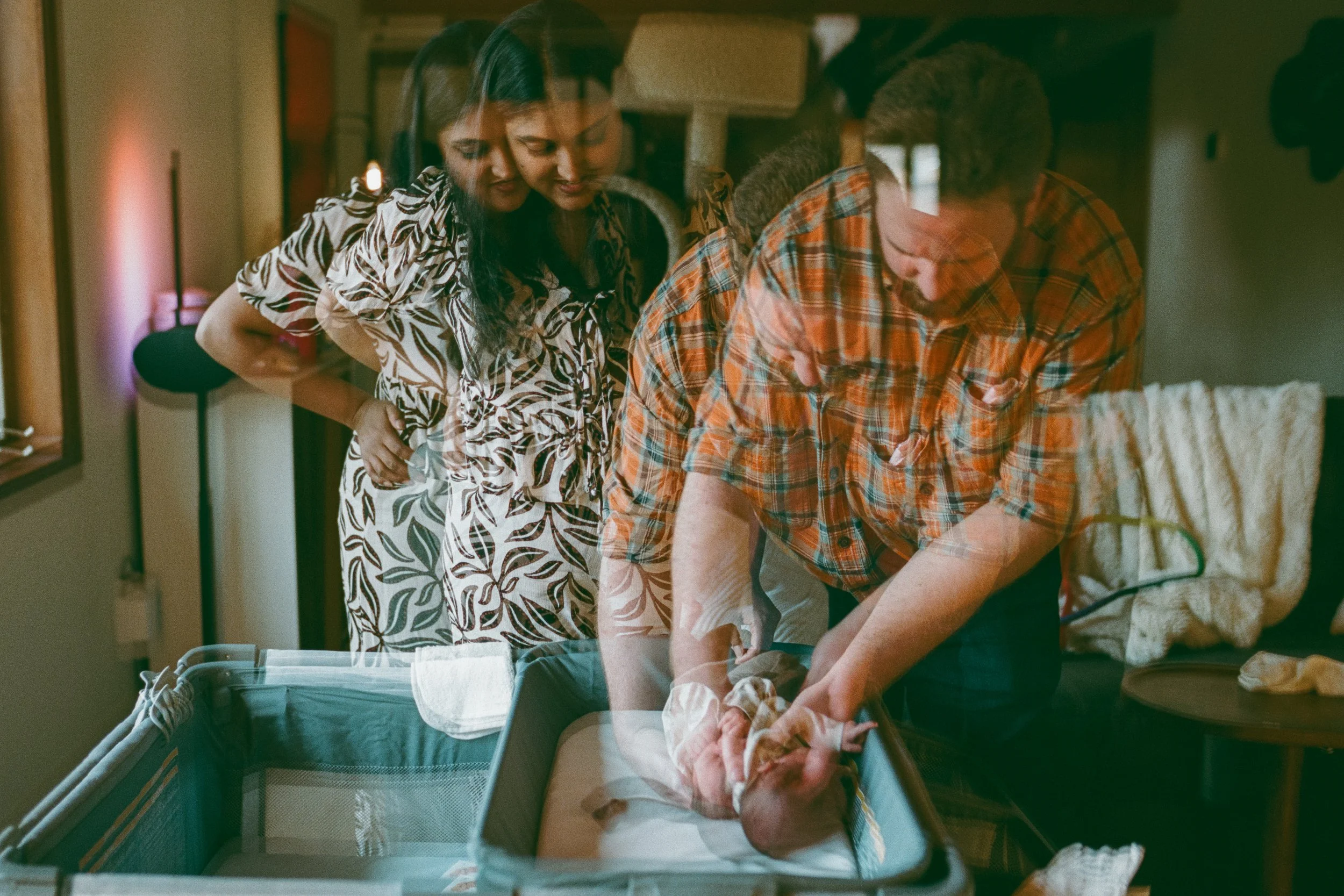 newborn film photography 