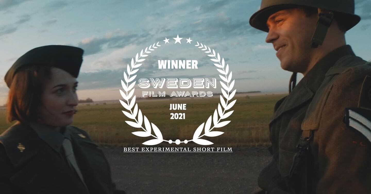 The team at @kingdomcreativeyeg is locking down more awards for #TheCreek. We just took him Best Experimental Short Film at the @swedenfilmawards 🎉👏🏻 #YEGFilm #ABFilm
