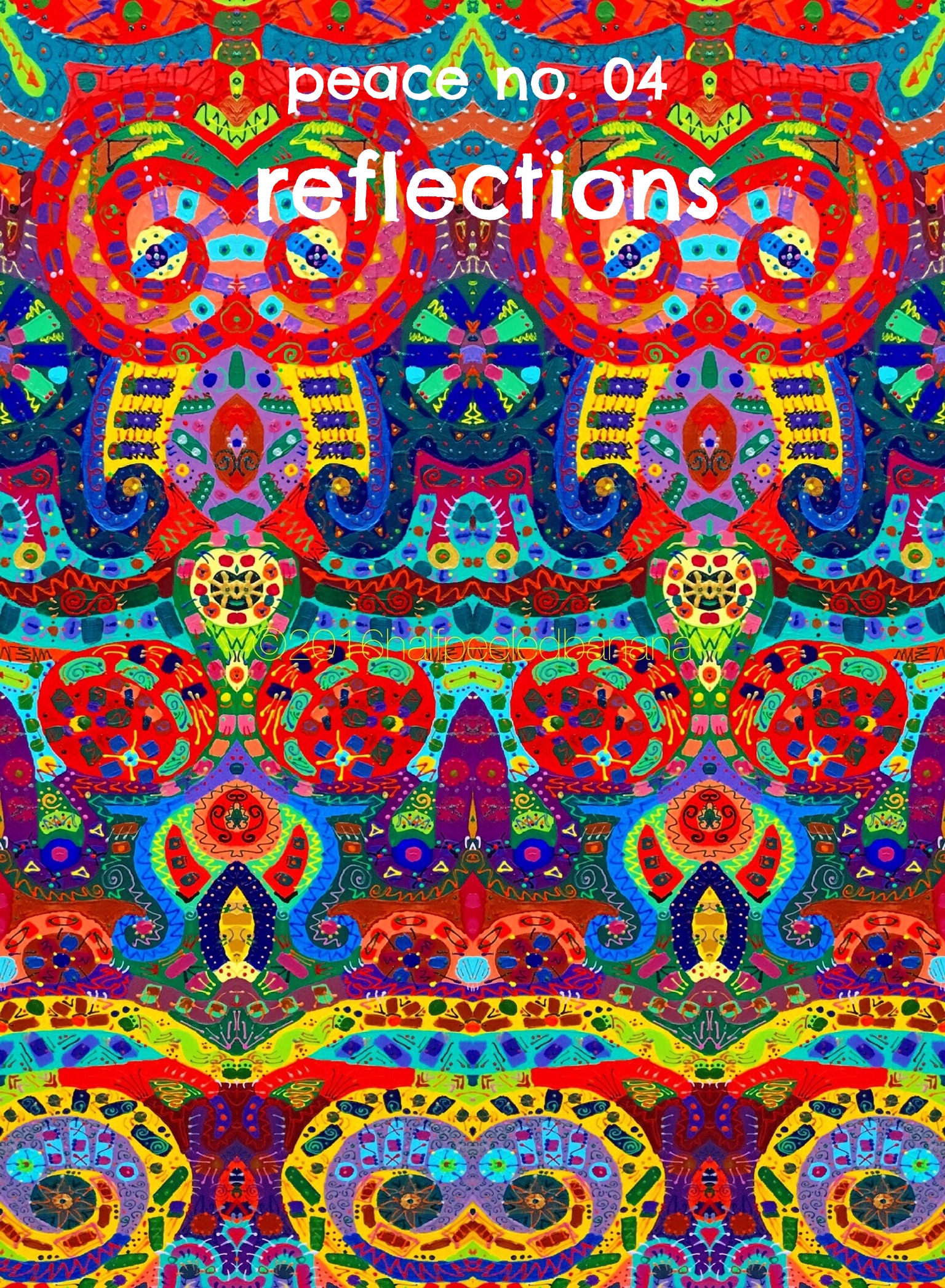 reflections -  peace print no. 04