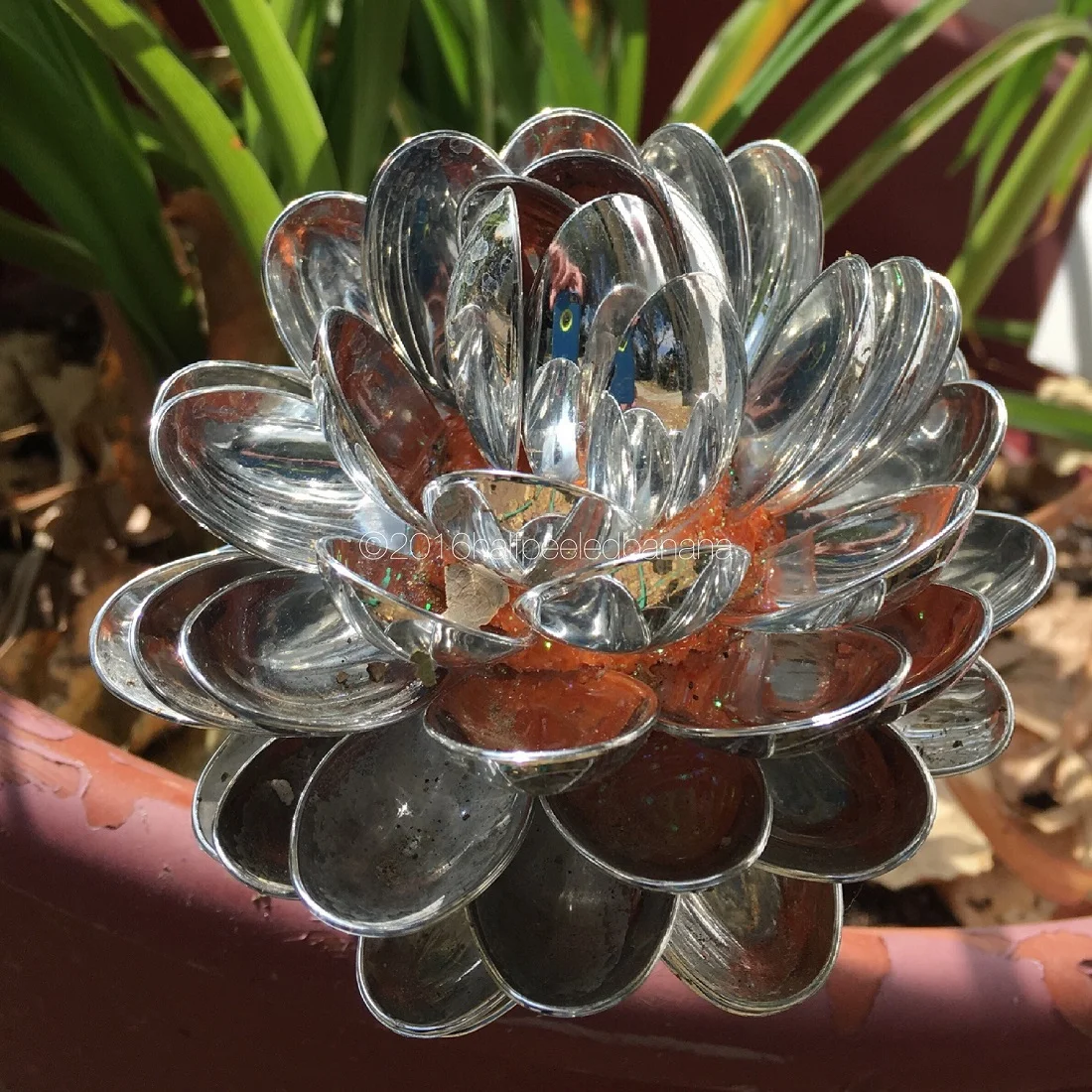 "tasty pot" fine art spoons print no. 07 by ann vanatta gutierrez
