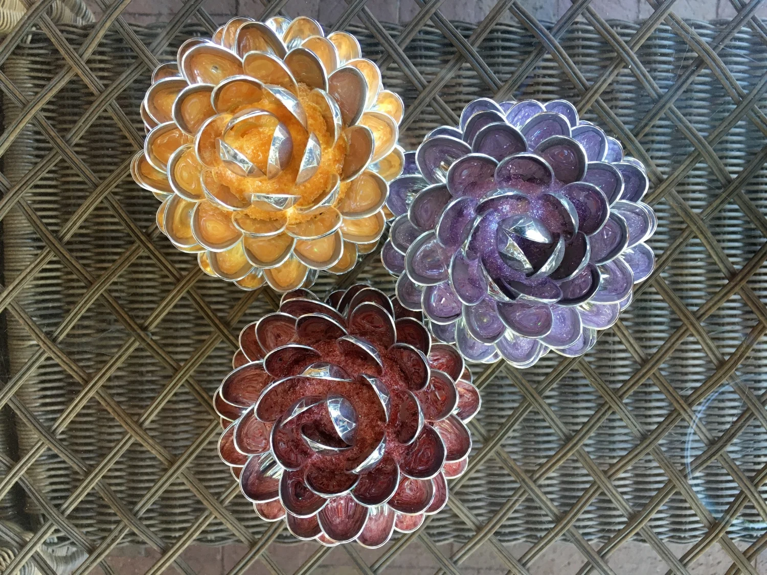 succulent? artichoke? nope. spoons. - halfpeeledbanana.com