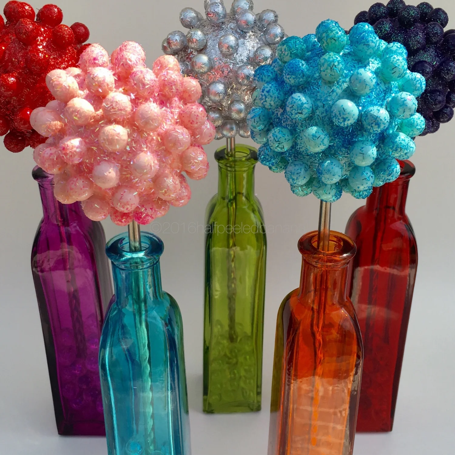 perfectly bright tabletop flowers nubs style 3"