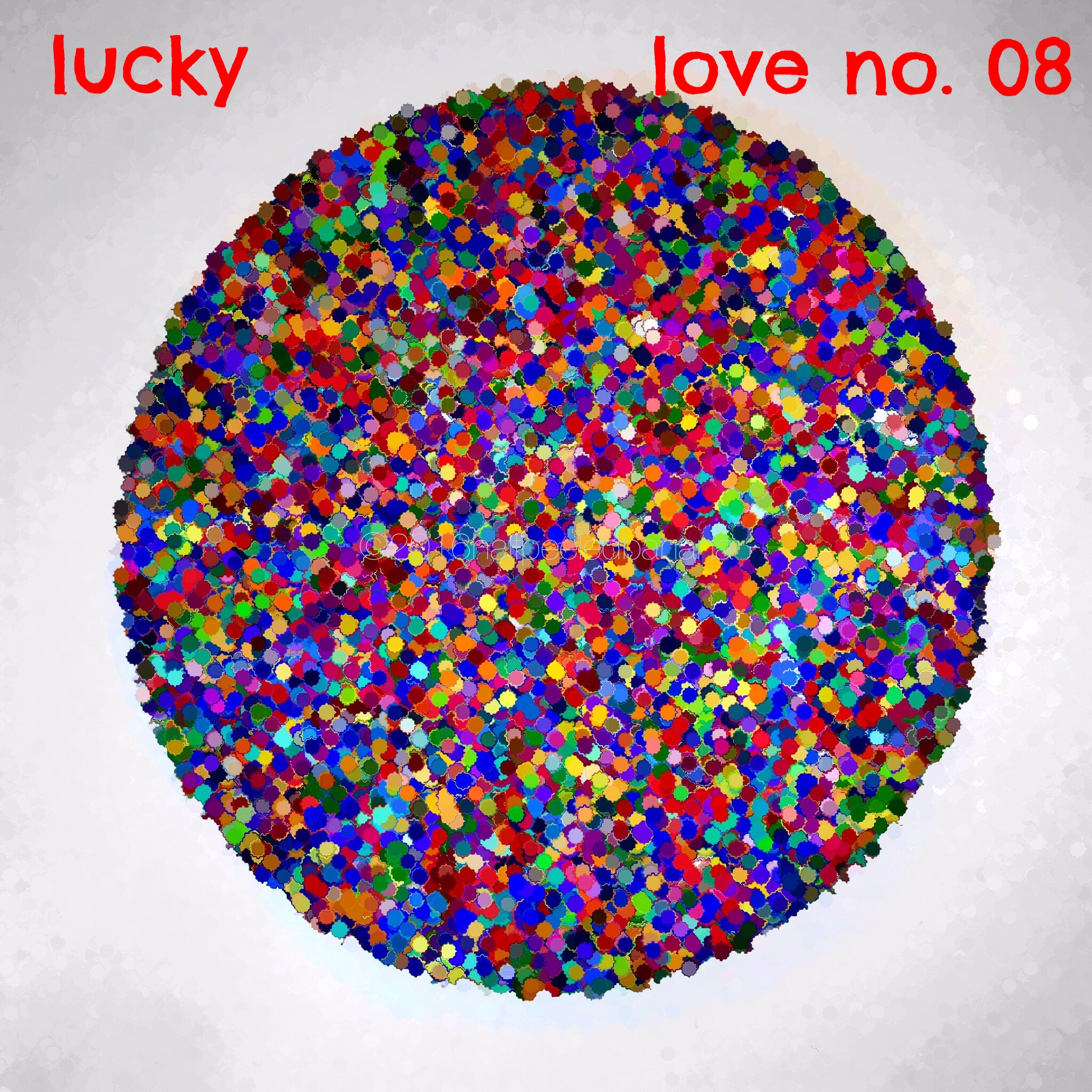 lucky - love print no. 08