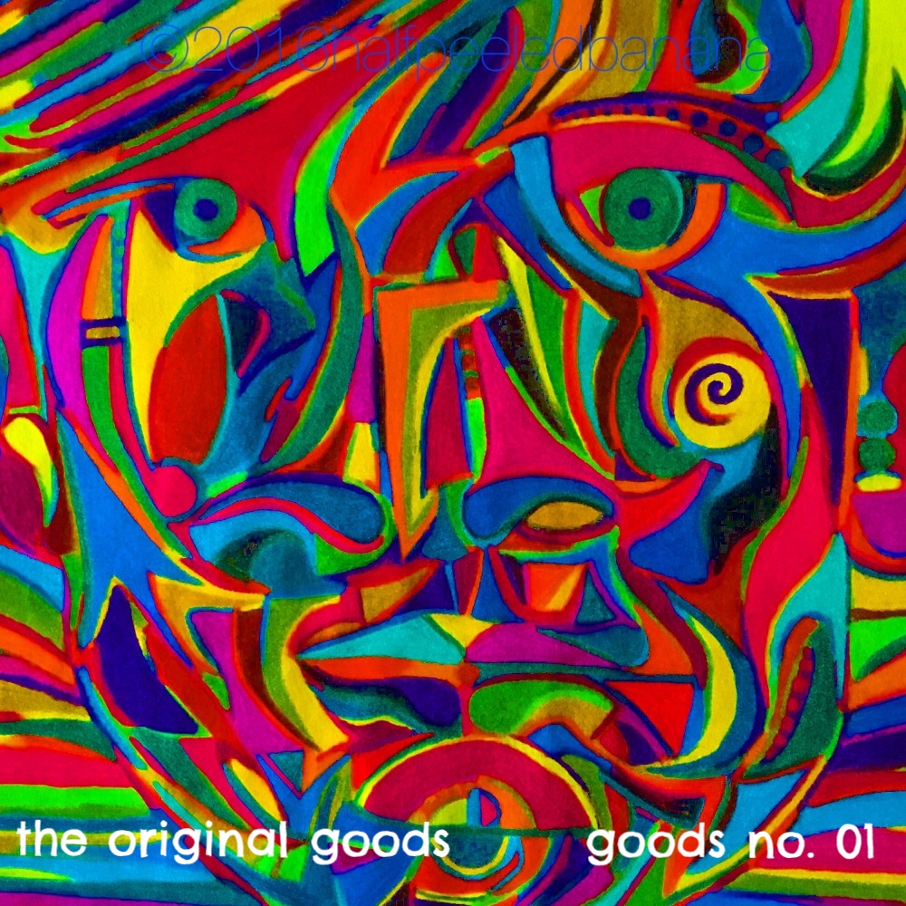 the original goods - goods no. 01 square - art print - halfpeeledbanana.com