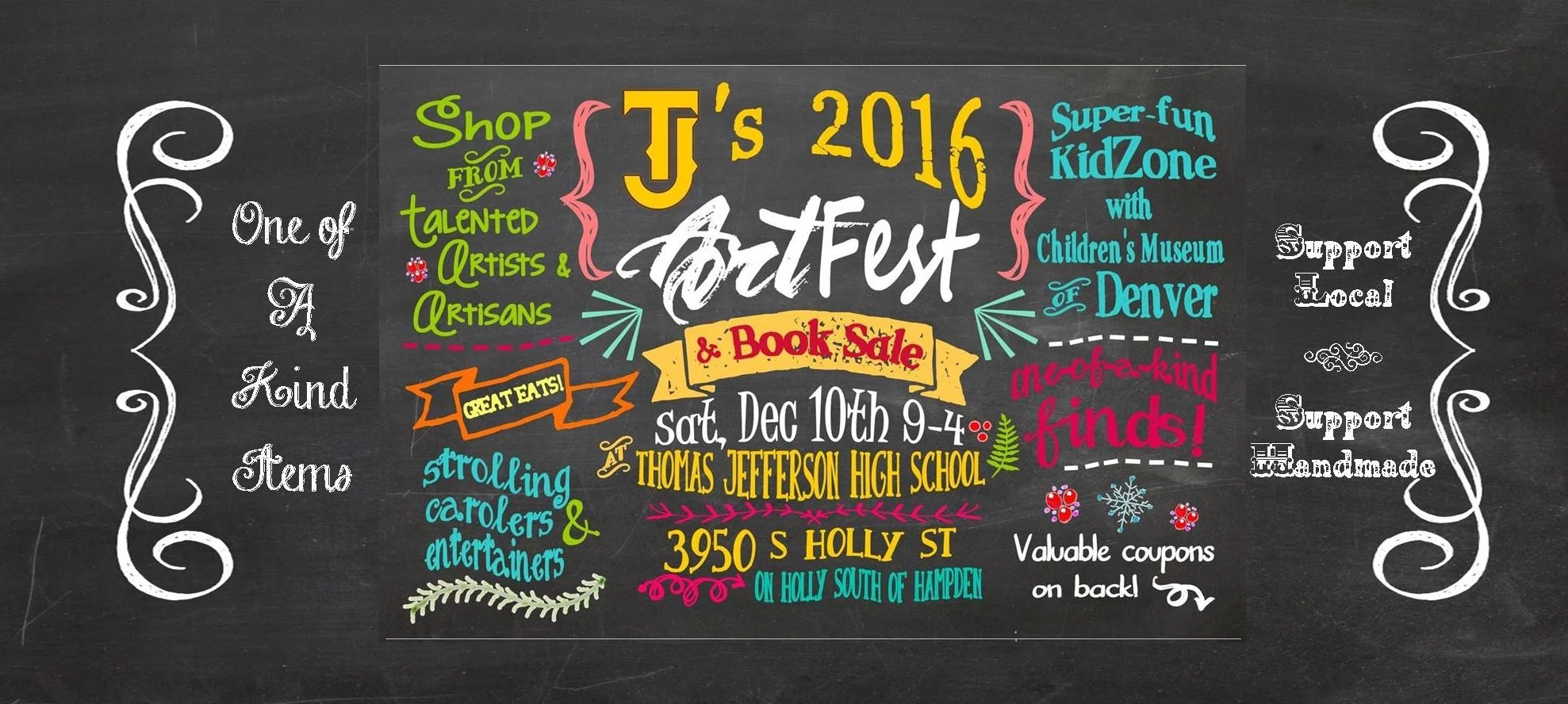 Last Show of 2016... TJ's Artfest!!