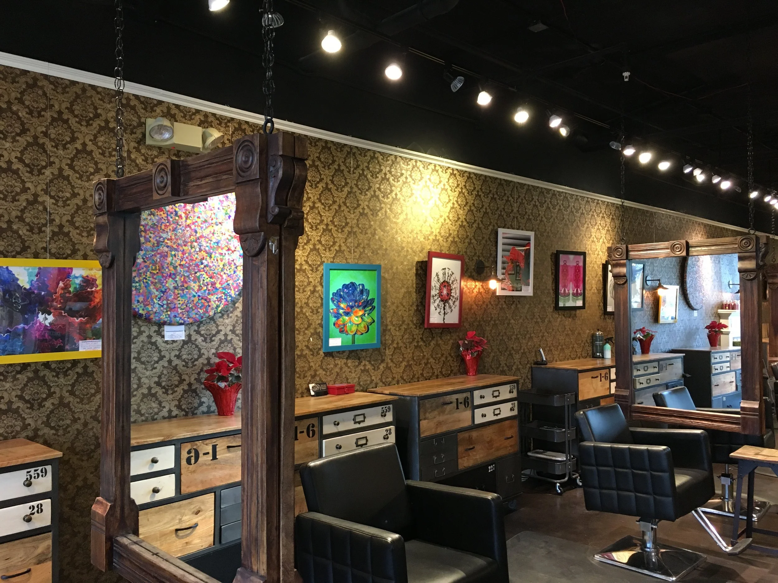 featured artist = me @ Let Em Have It Salon
