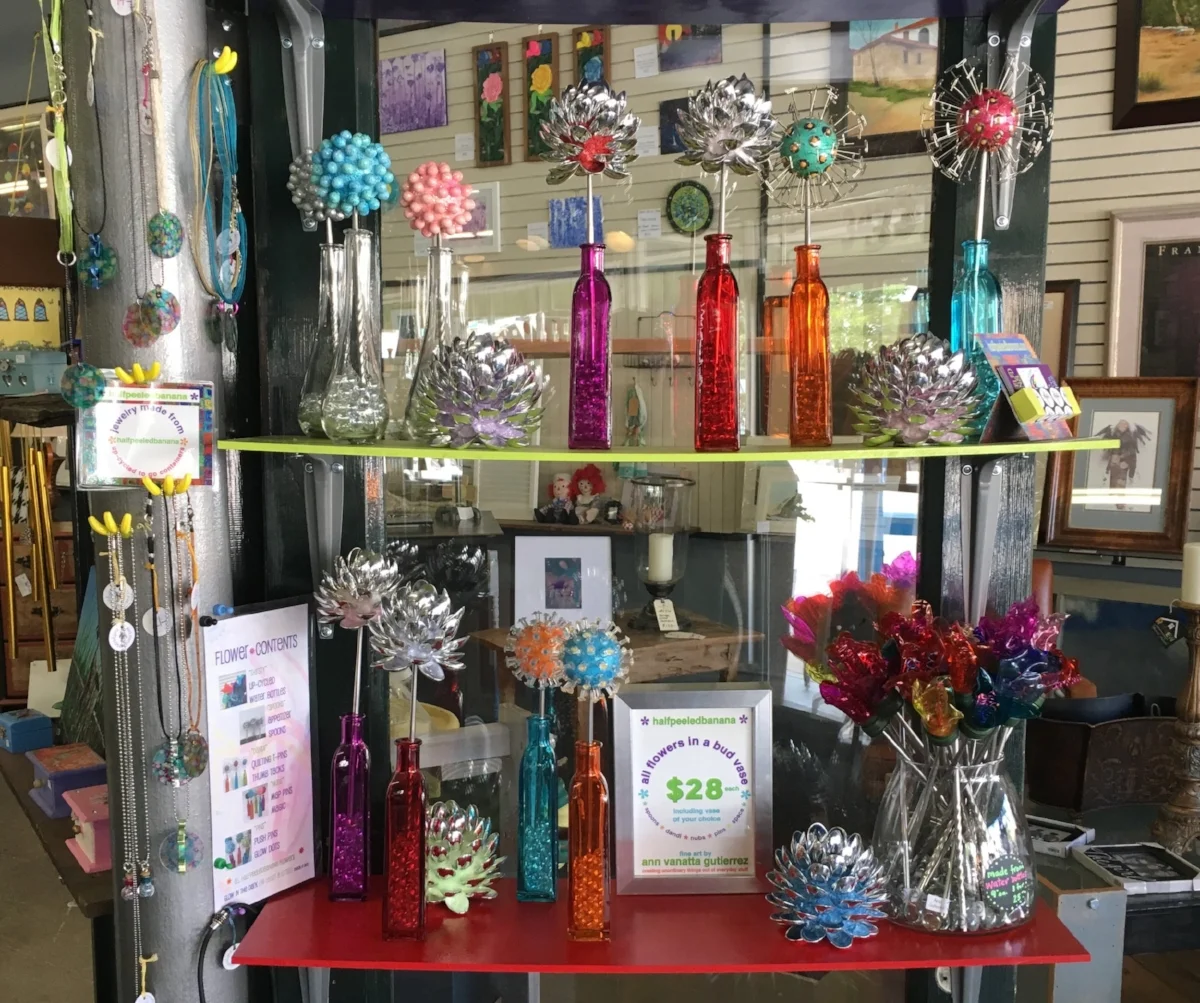 flowers including vase = $28
