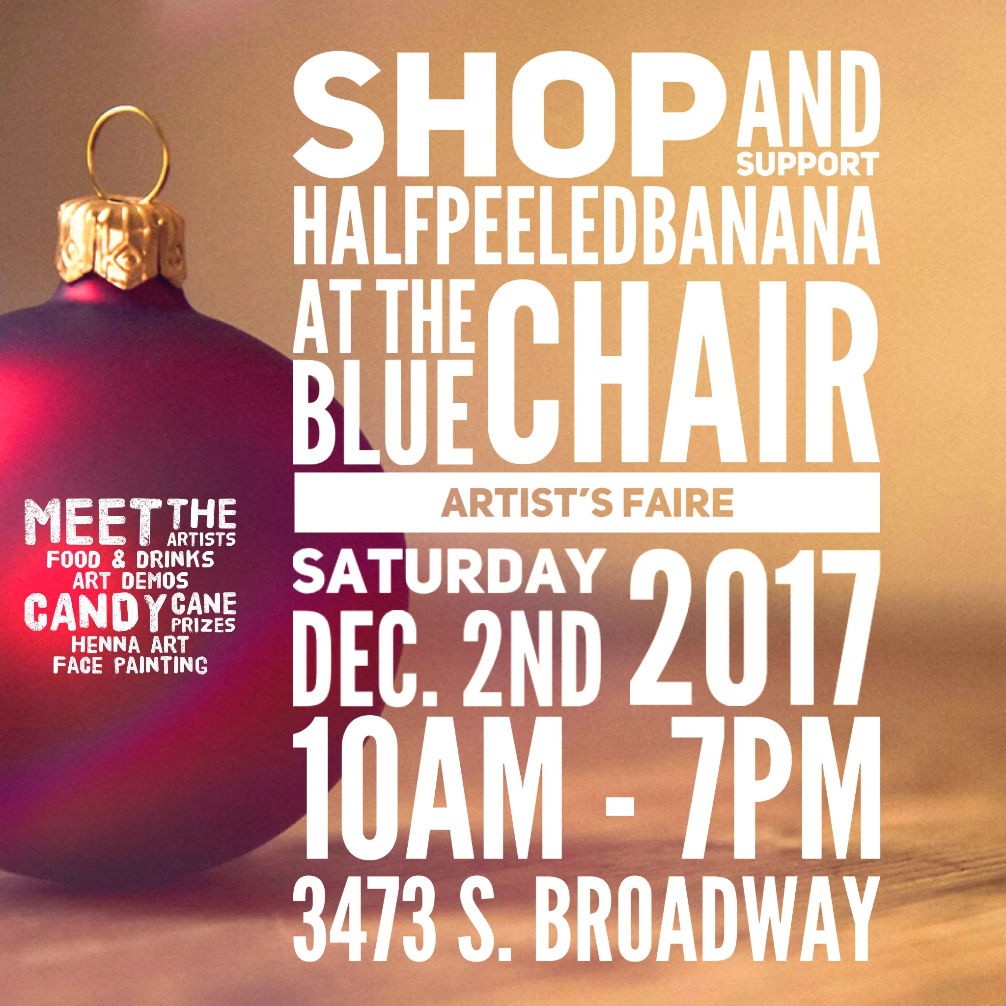 Artist's Faire at The Blue Chair
