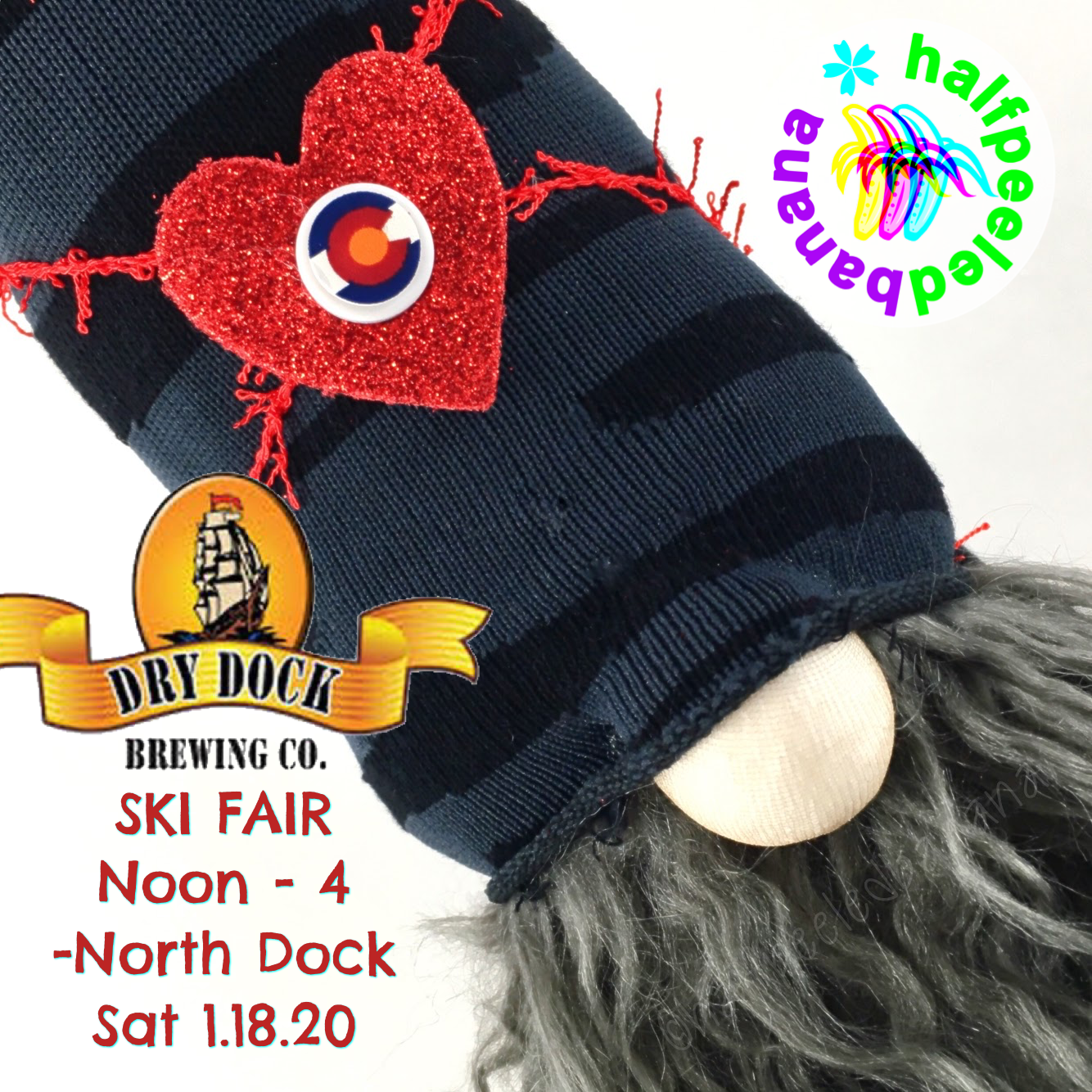 Ski Fair at Dry Dock - Colorado gnomes by halfpeeledbanana