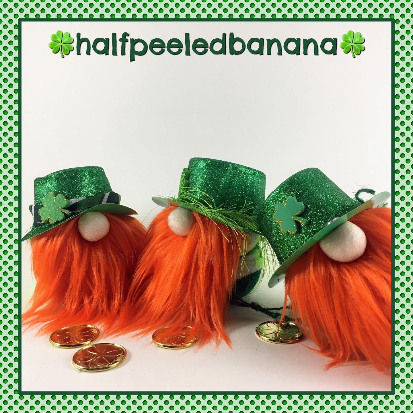 ☘️ Want to know how to catch a Leprechaun? It&rsquo;s easy... make your own!! I&rsquo;ll teach you how!
☘️
Join #halfpeeledbanana on March 7 from 2:30-4:30 at  @thepaintedestate for a Build Your Own Leprechaun workshop! Prepare to pull your socks up,