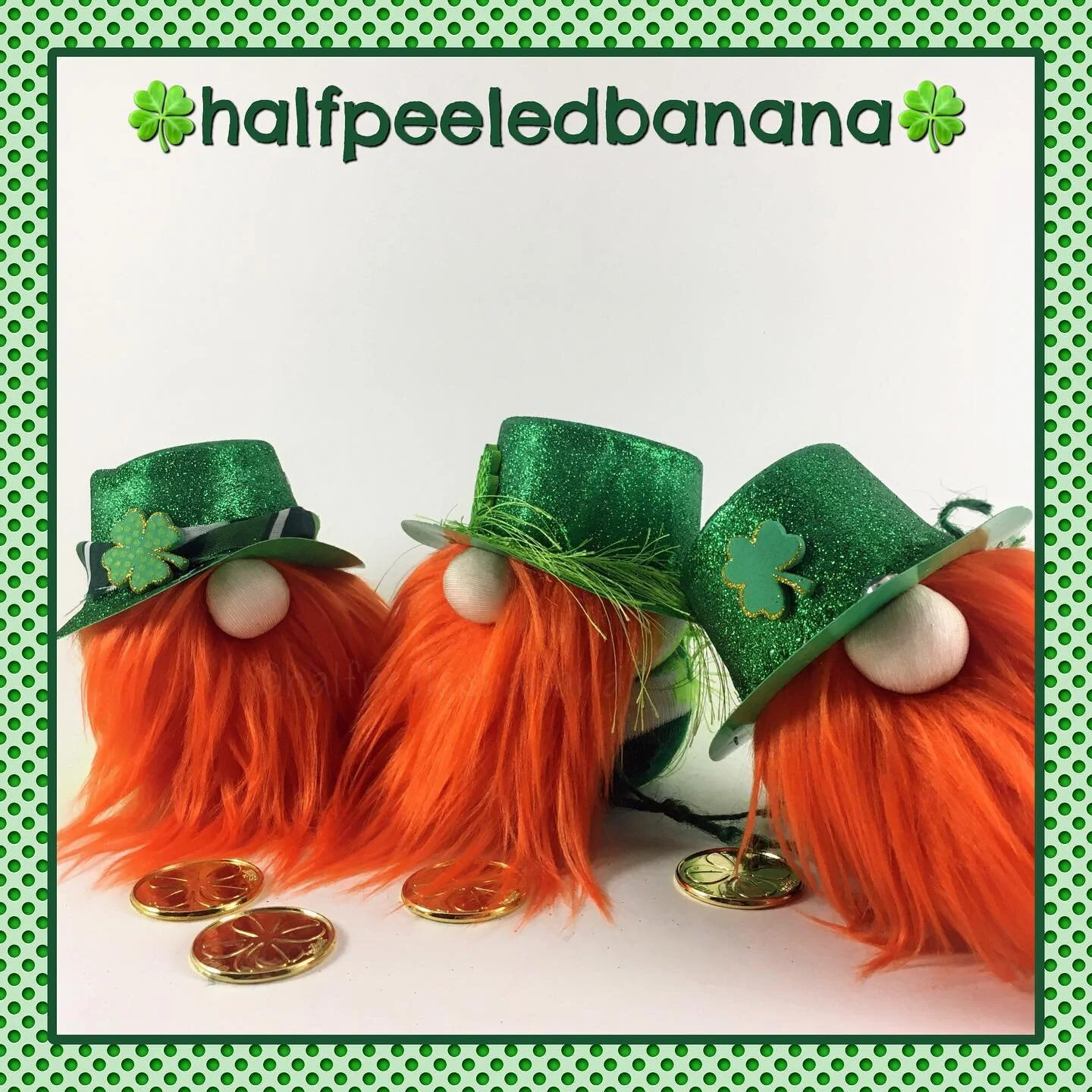 ☘️ Want to know how to catch a Leprechaun? It&rsquo;s easy... make your own!! I&rsquo;ll teach you how!
☘️
Join #halfpeeledbanana on March 7 from 2:30-4:30 at  @thepaintedestate for a Build Your Own Leprechaun workshop! Prepare to pull your socks up,