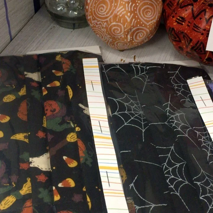 Bringing the &lsquo;Ween vibe to my space at @curatemercantile ! The masks (cloth face coverings) sold out in ONE DAY! I&rsquo;ll have more available soon! Limited quantities, so grab &lsquo;em while you can!! Or contact me ASAP for your orders!! Sti