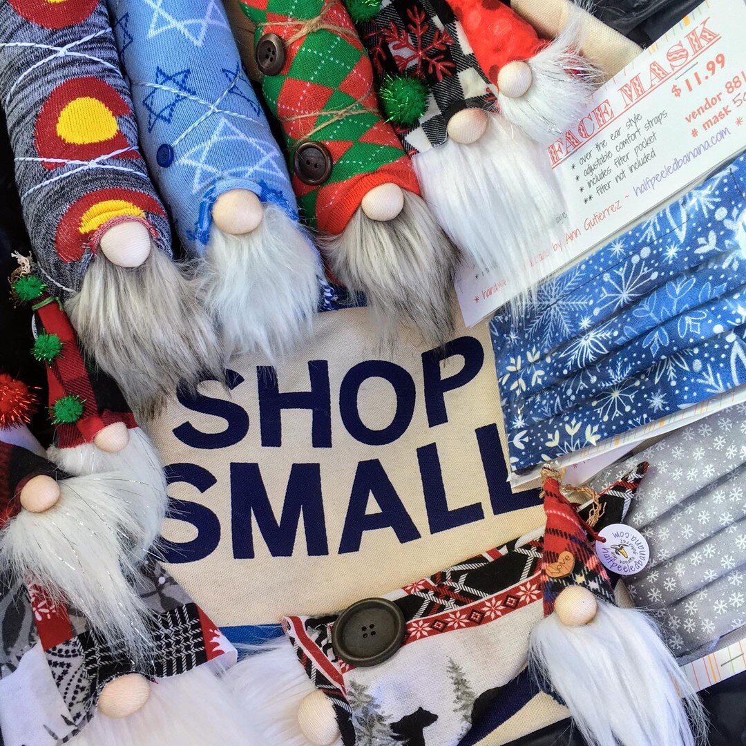 #shopsmall with #halfpeeledbanana this season!! Leave a comment or email ann@halfpeeledbanana for custom gnomes, ornaments, winter masks and more!
. 
#supportlocalartists #holidaygnomes #gnome #ornament #clothfacecovering #mask #snowflakes #winebottl