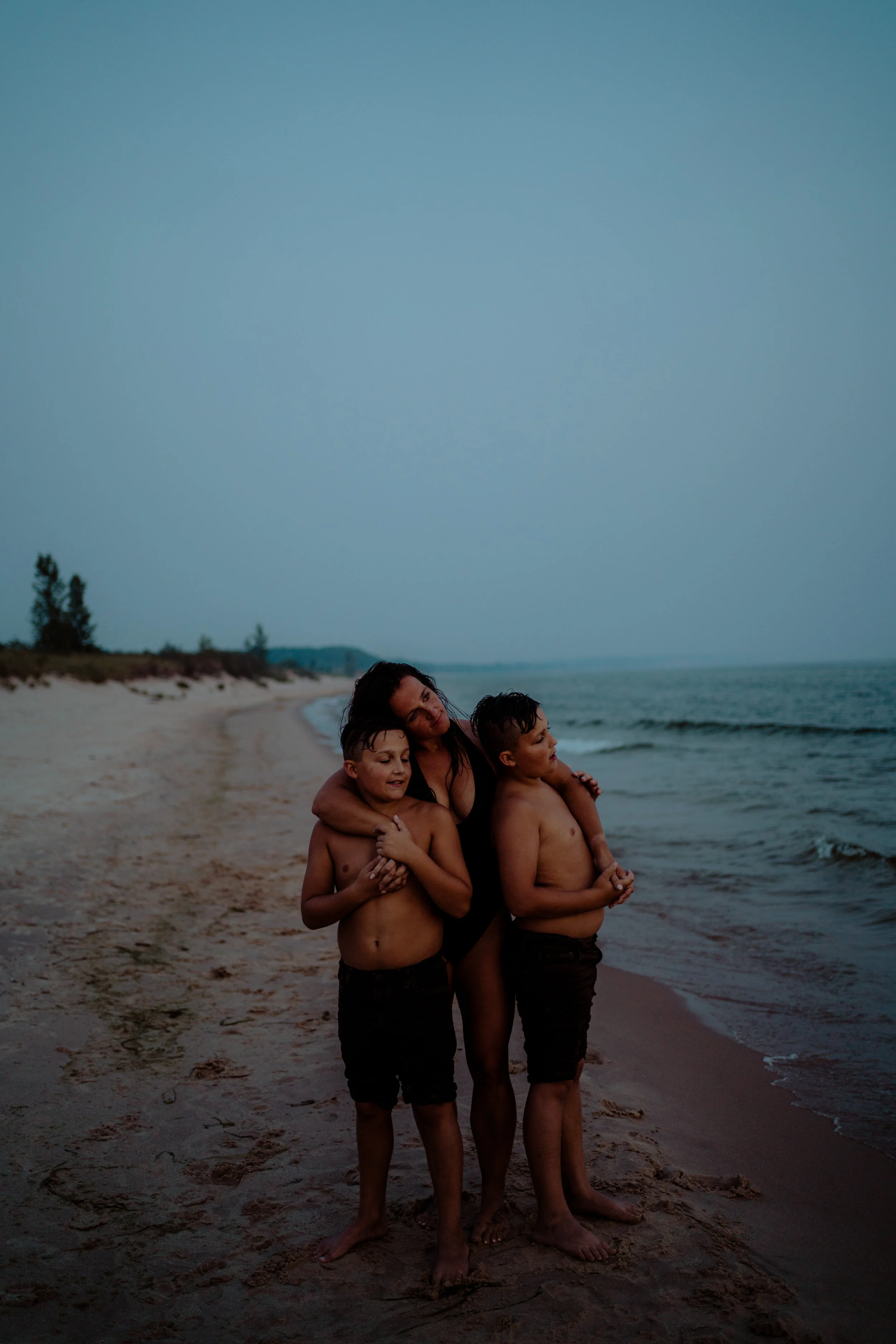 Steph &amp; her boys // super rad mom + her boys summer session, Ludington Michigan