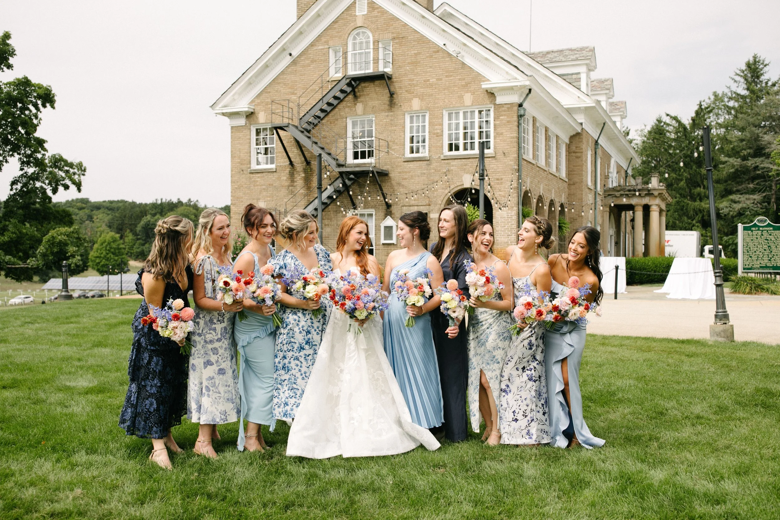 Paige &amp; Justin // The Felt Estate Garden Party Wedding Holland, Michigan