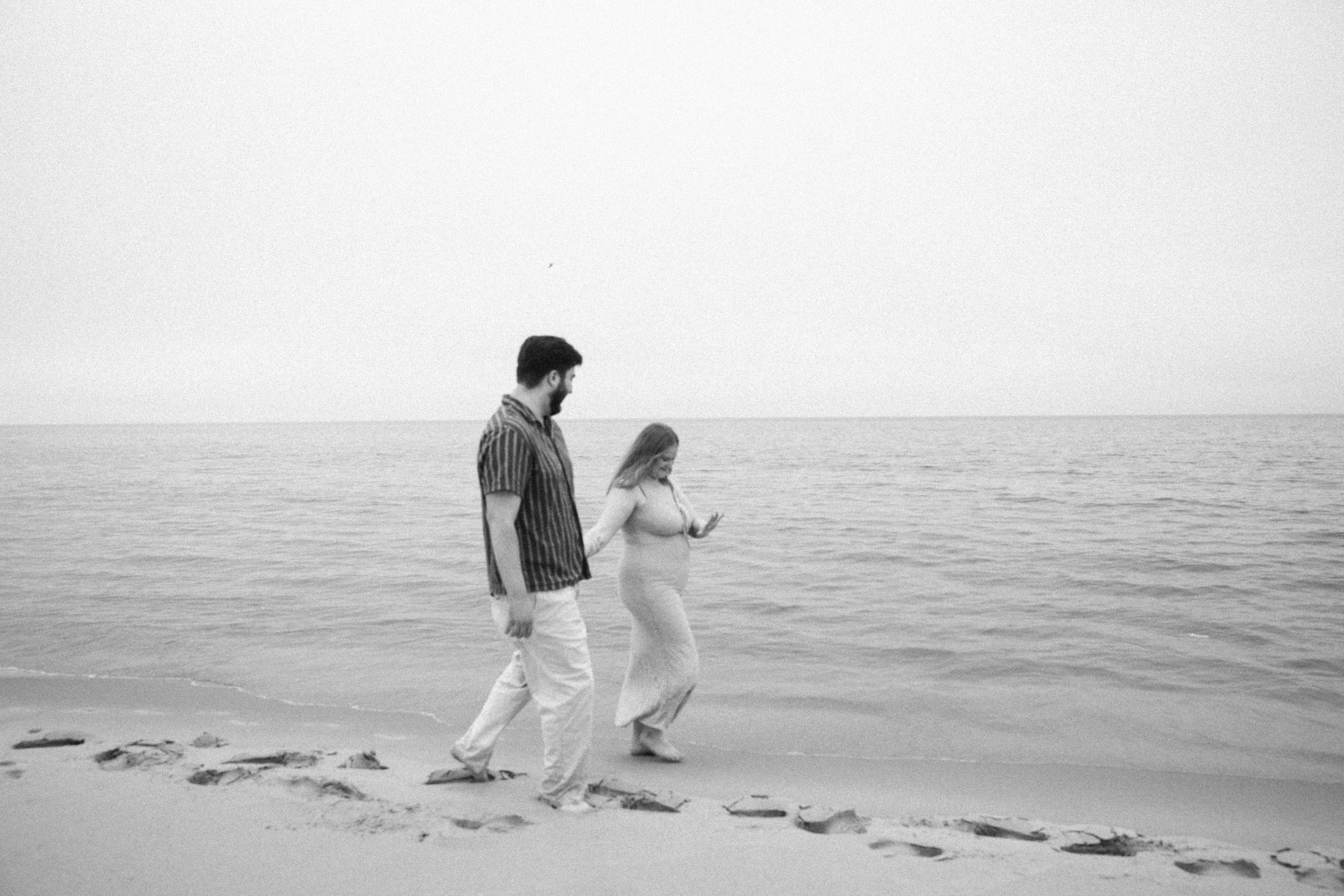 Maddy &amp; Anthony // Ludington Big Sable Lighthouse Proposal