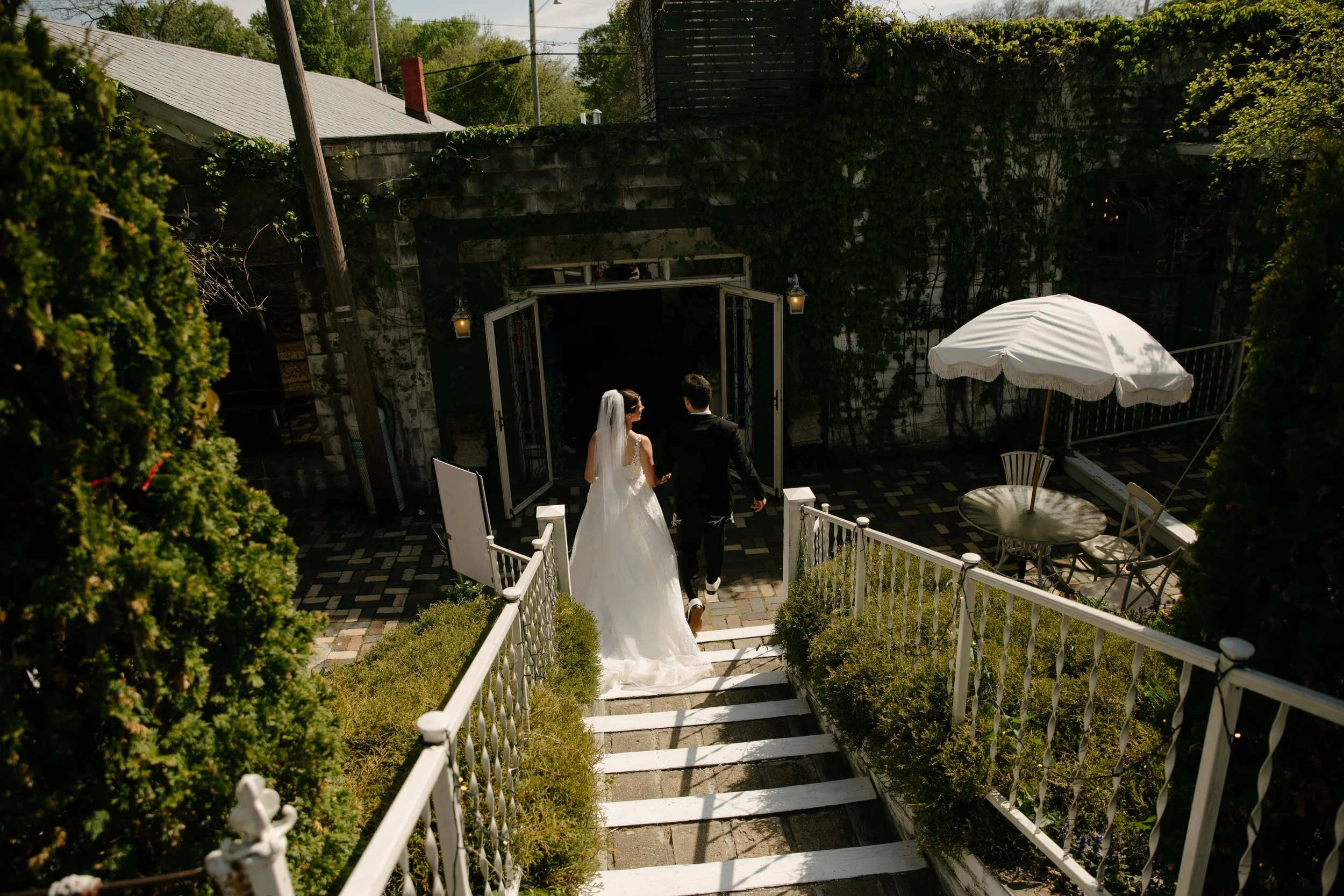 Mallorie &amp; Matthieus // Sundance and the Secret Garden Wedding Day Benton Harbor, Mi 