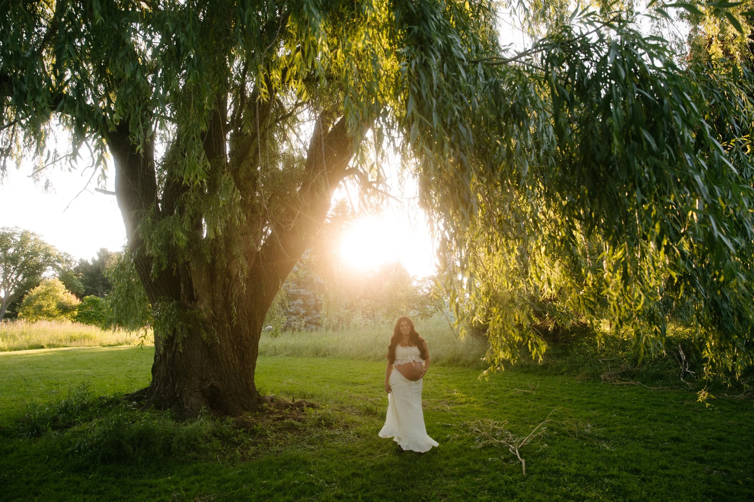 Gina &amp; Colton // Summer Maternity Session Holland, Mi