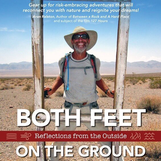 Really enjoying #bothfeetontheground by my friend, @marshall.ulrich. 
Definitely a great read for those of us who have a little extra time for reading&mdash;and dreaming about adventure&mdash;these days. 
@mmacy146