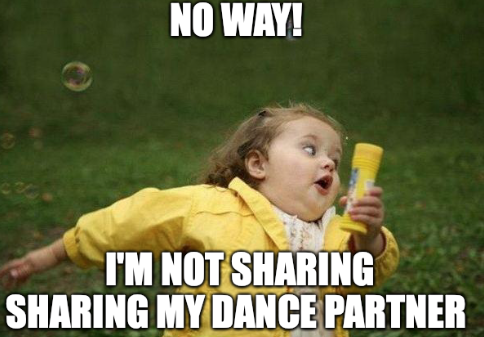 Rotating Partners In Salsa Class