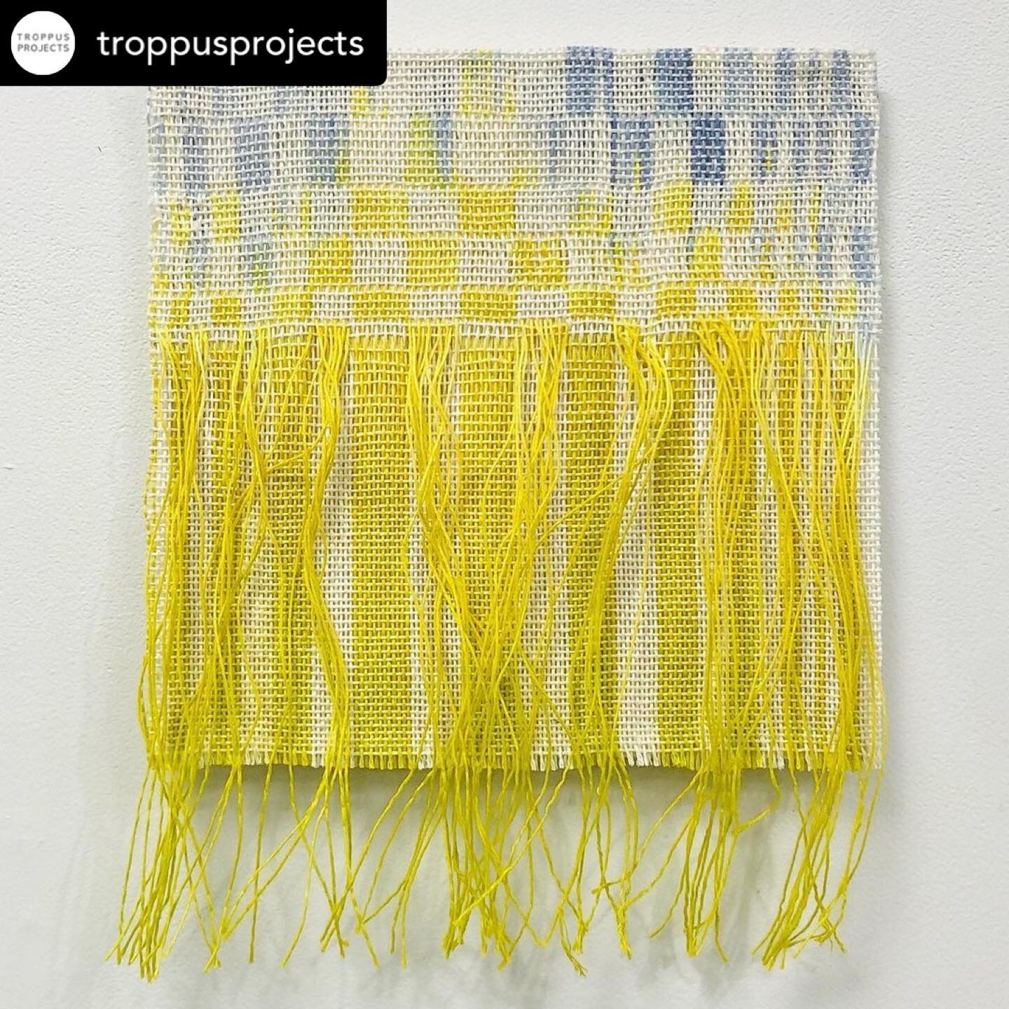 Dropped this little something something off at @troppusprojects last night ❤️ made from repurposed loom waste.