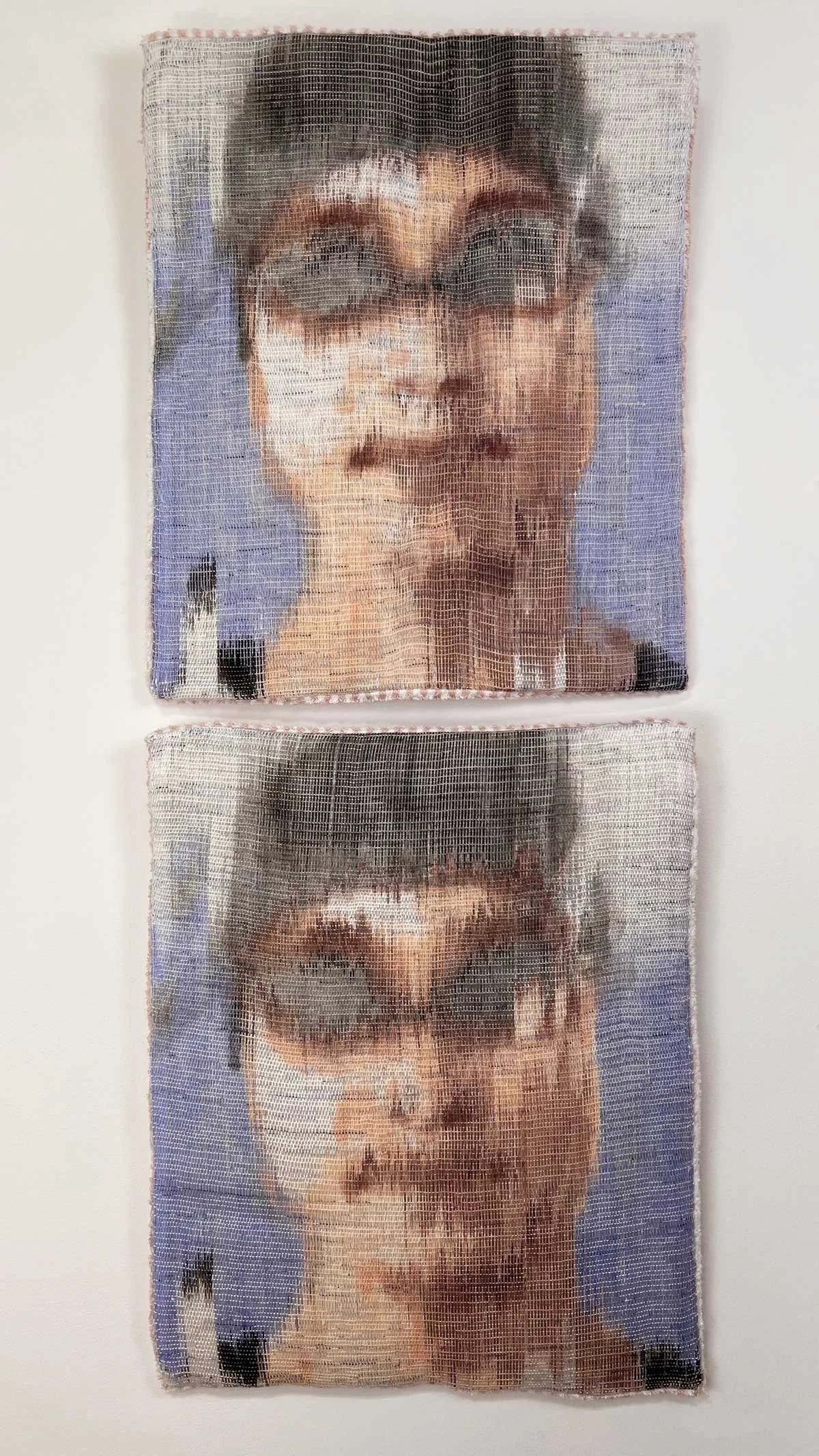 Diving Goggles Fiber, Diptych 16 x 13.5 in (x2), 2026