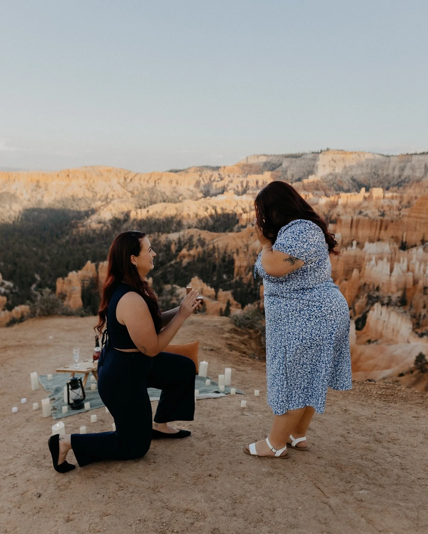 S got down on one knee, G said hell yes, and the canyon showed TF up for it. I am so excited for these Rhode Island beauties to start their journey of forever. Still losing it over how perfect this proposal was. And forever grateful they chose me to 
