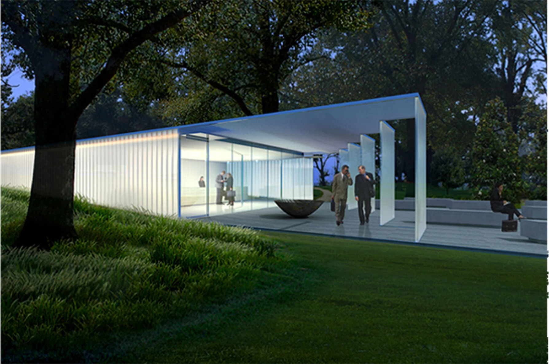 The Turner Visitors Center at Magnolia Mound