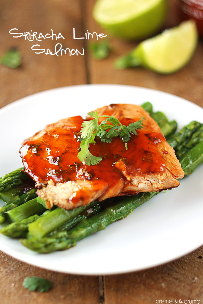Salmon and Sriracha what's not to love?? Sriracha Lime Salmon