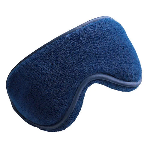 The Brookstone Plush Eye Mask. OMG I feel like a little falcon when I wear this but is so comfortable and shuts out all of the light and if you spray it with a little lavender essential oil you are guaranteed a good slumber. 