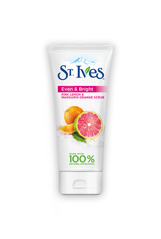 St. Ives Even & Bright. This is one of my favorite products as I age. It helps even out my skin tone. Start with this and if you have a Clarisonic use it with this product. 