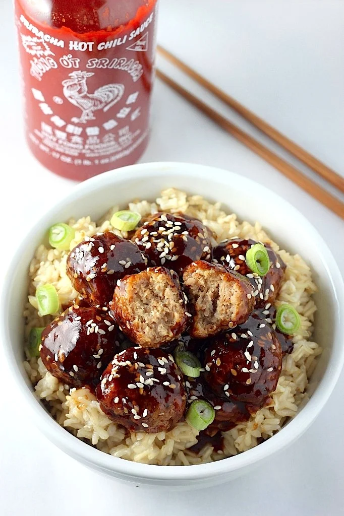 And for the love of Sriracha.... 30 Minute Sriracha Teriyaki Bowls - my son ate the entire container of these one afternoon. I did not even eat them!