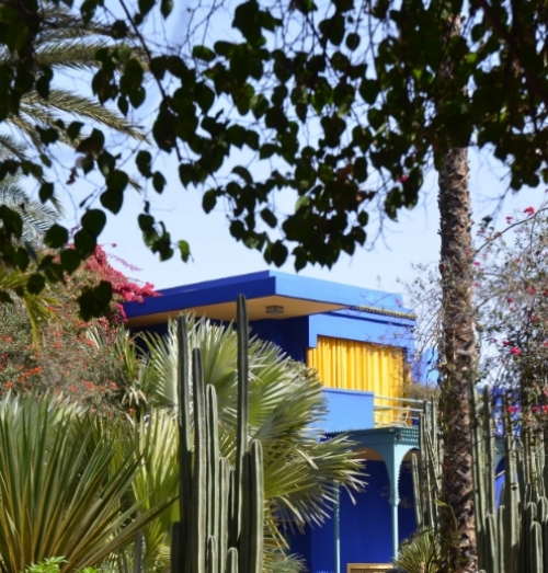 Jardin Majorelle villa | photo by Maleeha Sambur