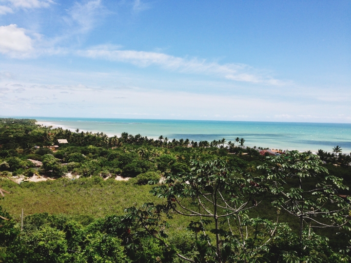 The Atlantic meets dense Brazilian jungle | photo by Maleeha Sambur
