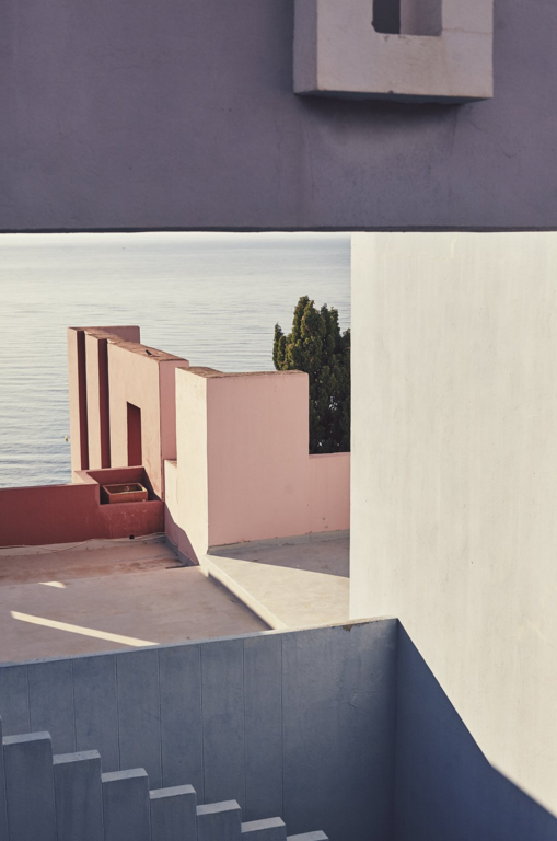 Ricardo Bofill's La Muralla Roja