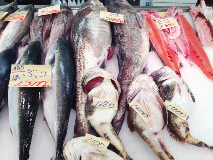Fish market offerings