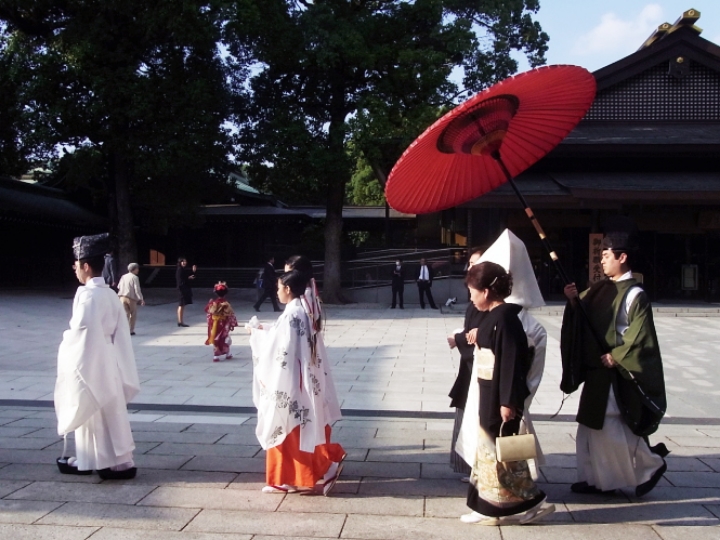 Japanese wedding in Yoyogi Park 