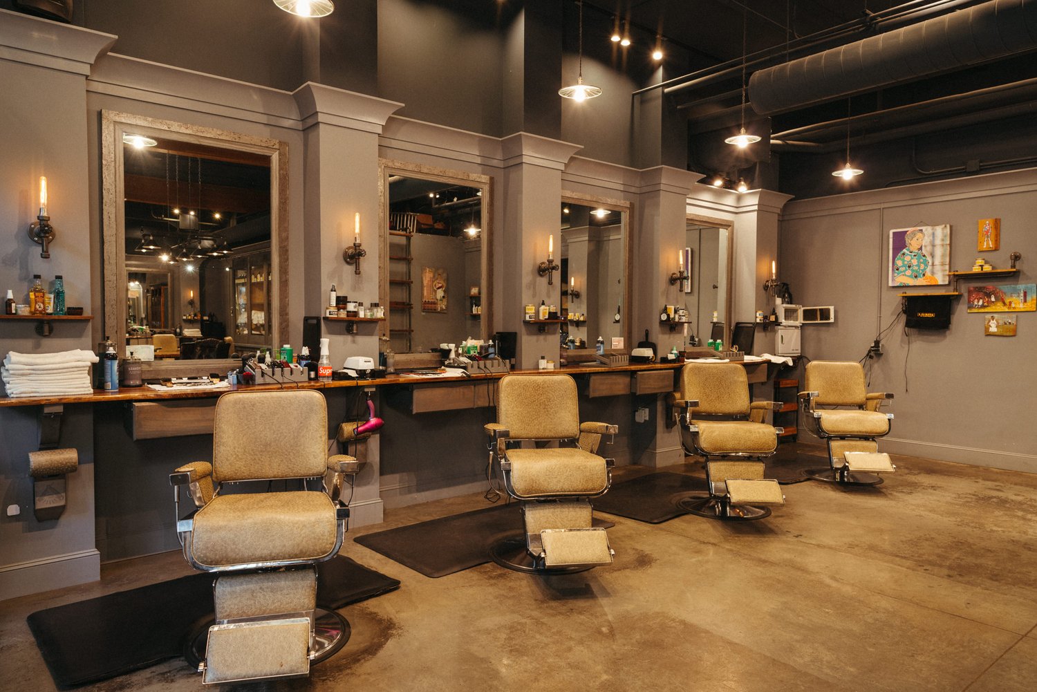 Cloak & Dagger Barber Co. Portland's Premier Barbershop and Shave Parlor.  We offer traditional and modern mens haircuts