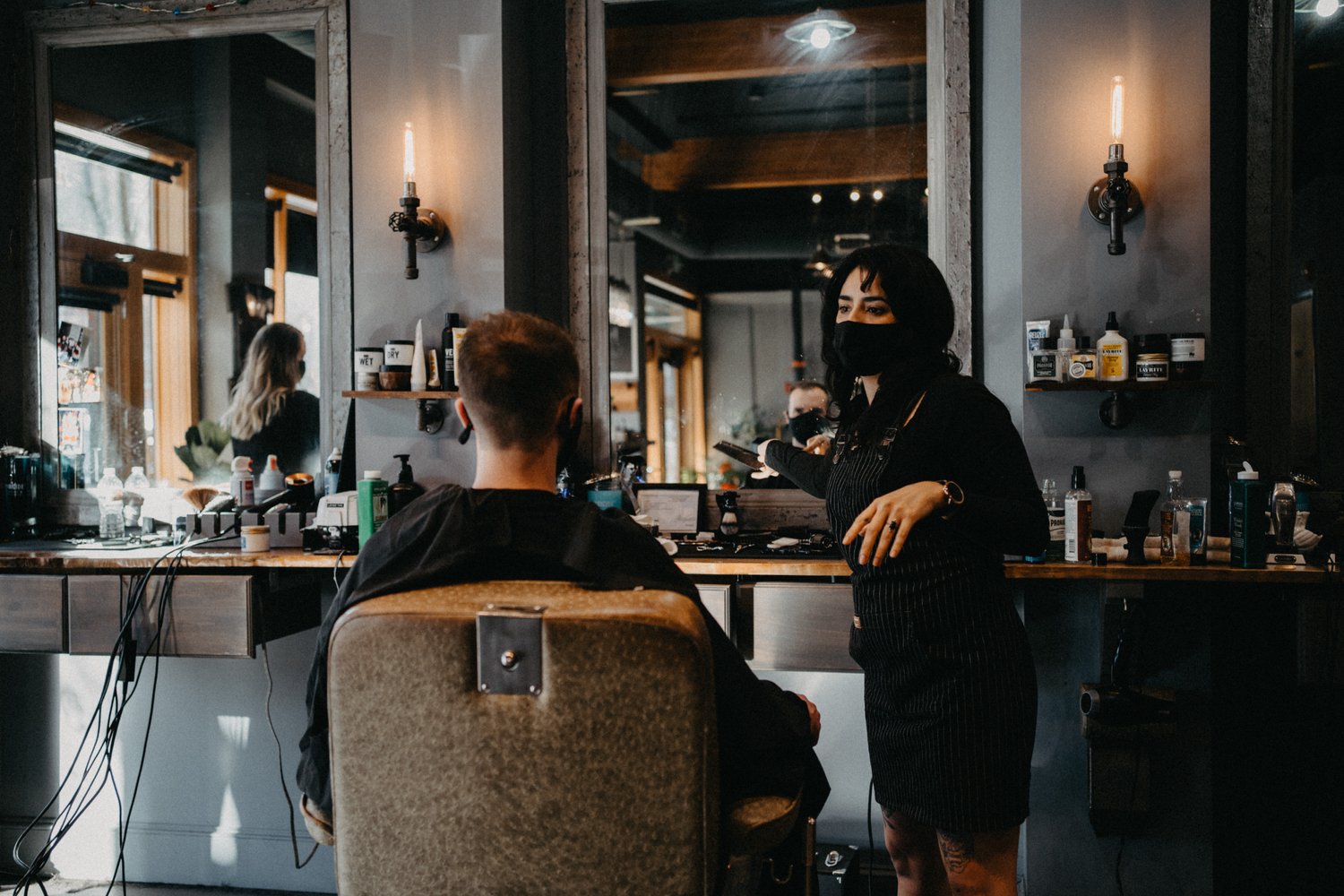 Cloak & Dagger Barber Co. Portland's Premier Barbershop and Shave Parlor.  We offer traditional and modern mens haircuts