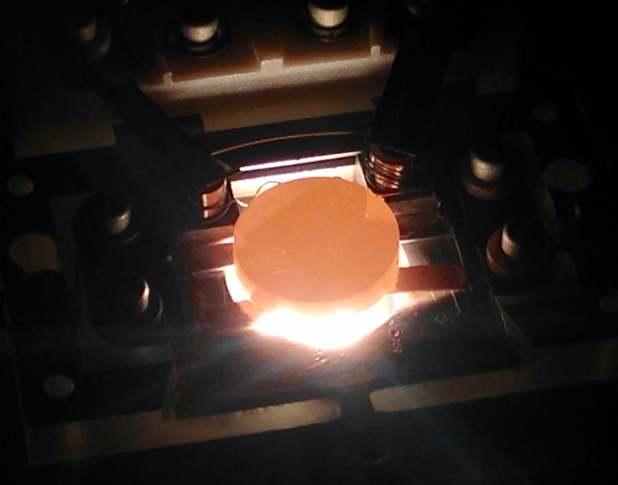 Annealing Pt(553) crystal at 1250 K.