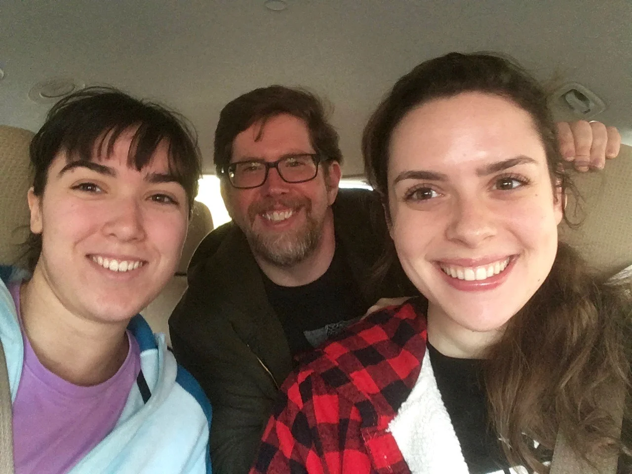 We survived! Our return journey.