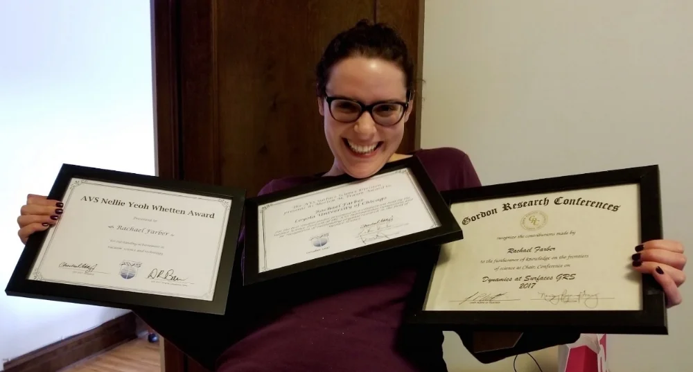 2017 was a good year for Rachael.