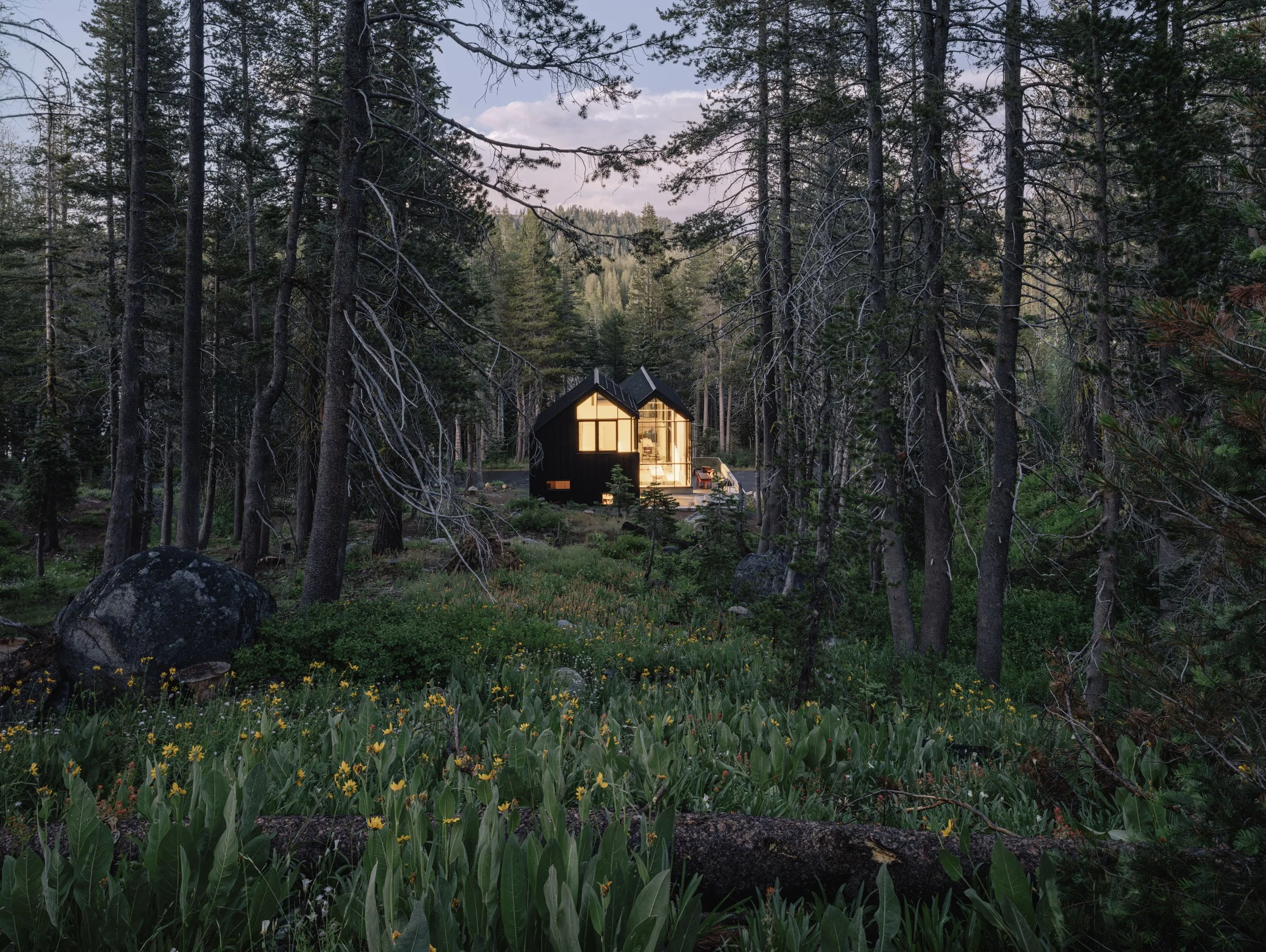 magnin architecture: serene lakes