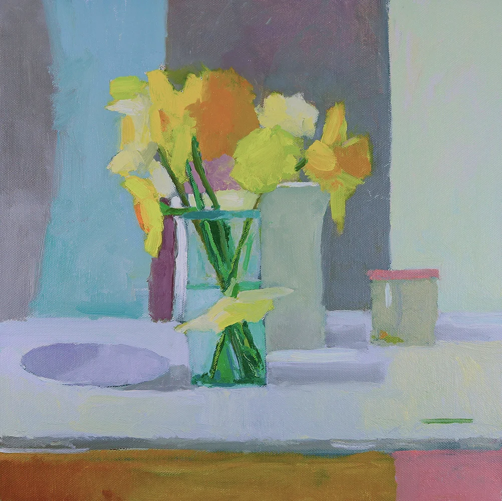    Daffodils (Sold)    20x20   Oil on Linen  