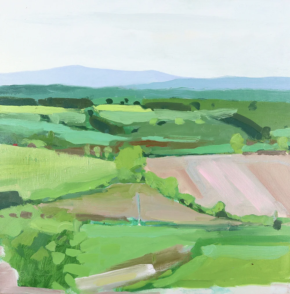    Fox Hill View (NFS)    20x20 (Framed)   Oil on Linen  