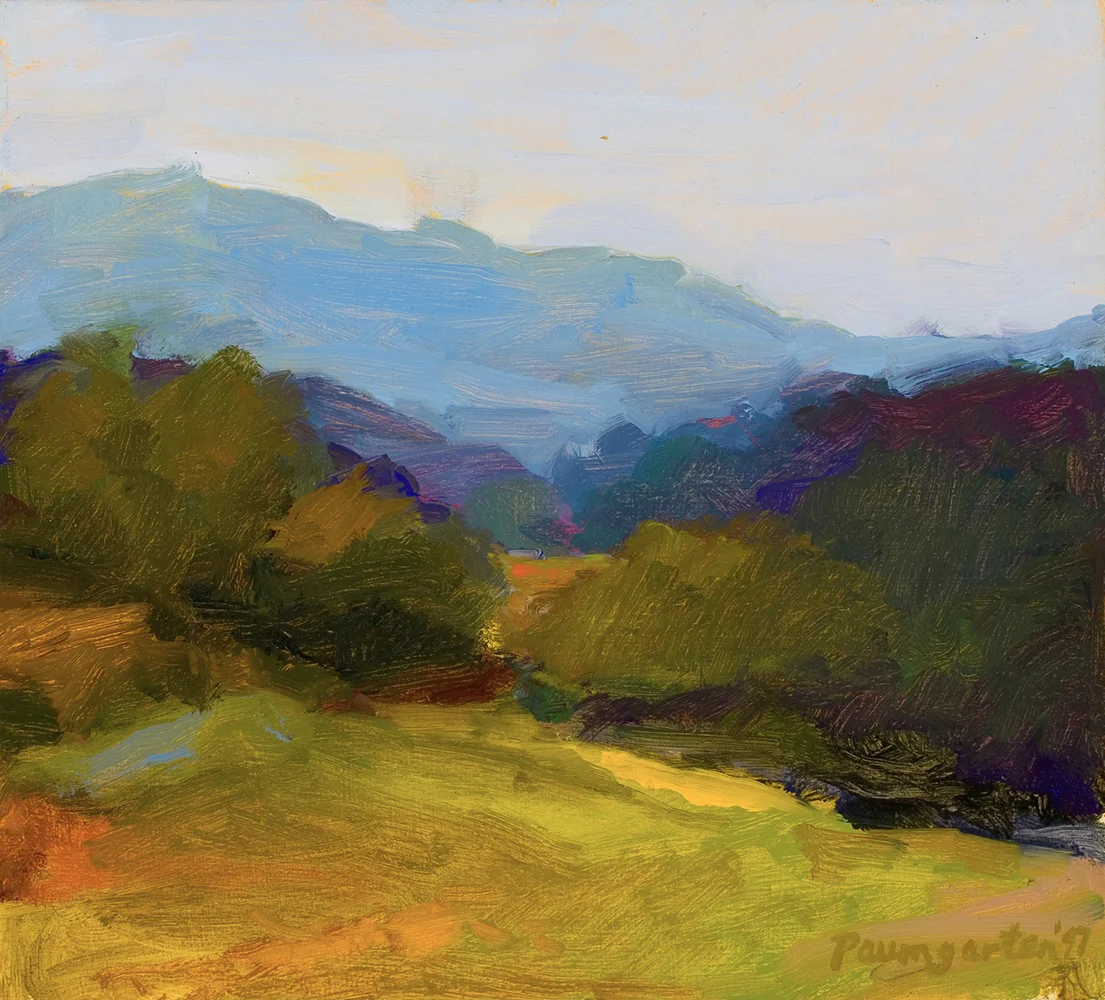   Cold Brook Preserve  10x10 Oil on Board 